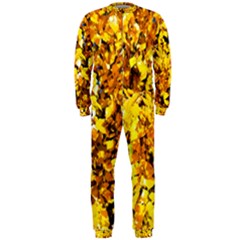 Birch Tree Yellow Leaves Onepiece Jumpsuit (men)  by FunnyCow