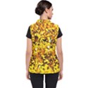 Birch Tree Yellow Leaves Women s Puffer Vest View2