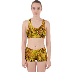 Birch Tree Yellow Leaves Work It Out Gym Set by FunnyCow