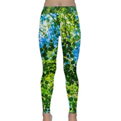 Forest   Strain Towards The Light Classic Yoga Leggings by FunnyCow