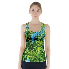 Forest   Strain Towards The Light Racer Back Sports Top by FunnyCow