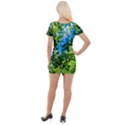 Forest   Strain Towards The Light Short Sleeve Asymmetric Mini Dress View2