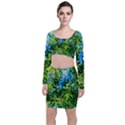 Forest   Strain Towards The Light Long Sleeve Crop Top & Bodycon Skirt Set View1