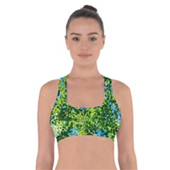 Forest   Strain Towards The Light Cross Back Sports Bra by FunnyCow