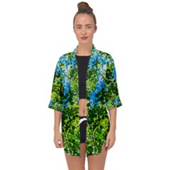 Forest   Strain Towards The Light Open Front Chiffon Kimono by FunnyCow