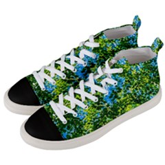 Forest   Strain Towards The Light Men s Mid-top Canvas Sneakers by FunnyCow