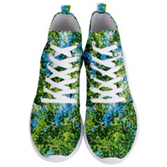 Forest   Strain Towards The Light Men s Lightweight High Top Sneakers by FunnyCow