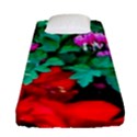 Bleeding Heart Flowers Fitted Sheet (Single Size) View1