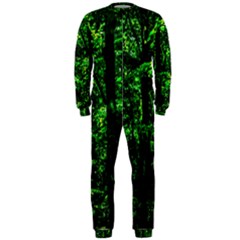 Emerald Forest Onepiece Jumpsuit (men)  by FunnyCow