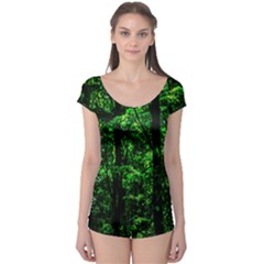 Emerald Forest Boyleg Leotard  by FunnyCow