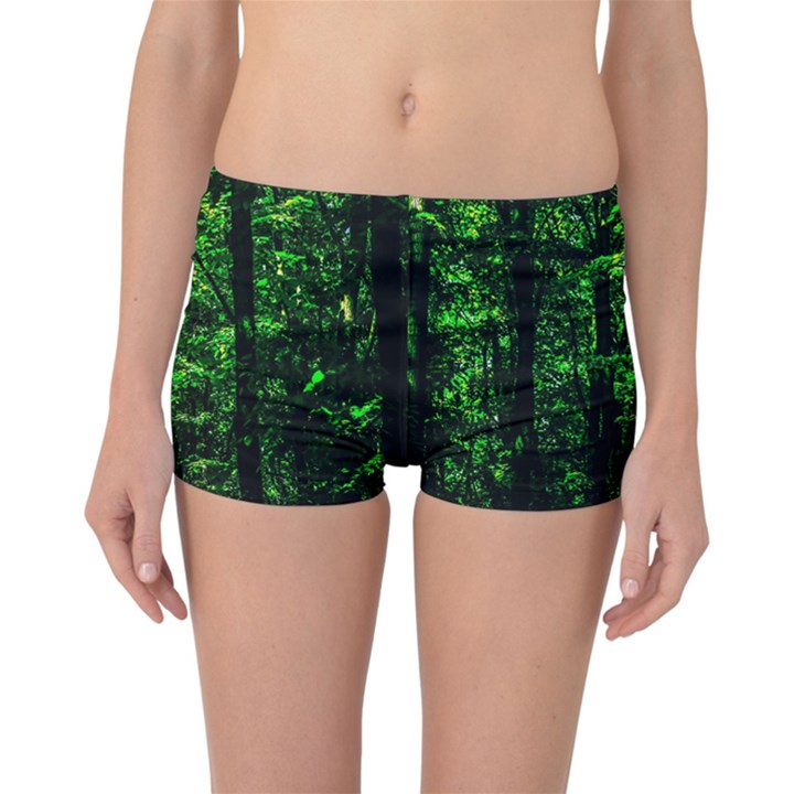 Emerald Forest Reversible Boyleg Bikini Bottoms