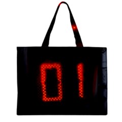 The Time Is Now Zipper Mini Tote Bag by FunnyCow