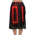 The Time Is Now Velvet Flared Midi Skirt View2