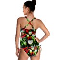 White And Red Sunlit Tulips Tankini Set View2