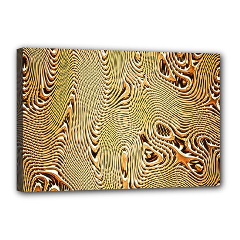 Pattern Abstract Art Canvas 18  X 12 