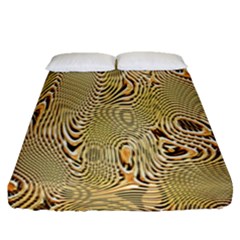 Pattern Abstract Art Fitted Sheet (queen Size)