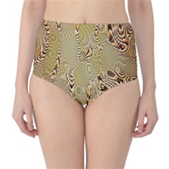 Pattern Abstract Art Classic High-waist Bikini Bottoms