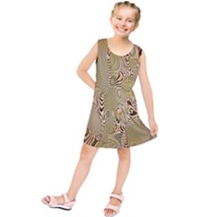 Pattern Abstract Art Kids  Tunic Dress