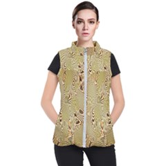 Pattern Abstract Art Women s Puffer Vest