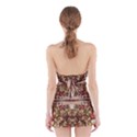 Roses Floral Wallpaper Flower Halter Dress Swimsuit  View2