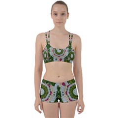 Fantasy Jasmine Paradise Love Mandala Women s Sports Set by pepitasart