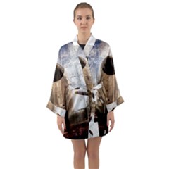 Legend Of The Sky Long Sleeve Kimono Robe