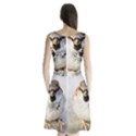 Do Not Mess With Sparrows Sleeveless Waist Tie Chiffon Dress View2