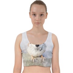 Do Not Mess With Sparrows Velvet Racer Back Crop Top