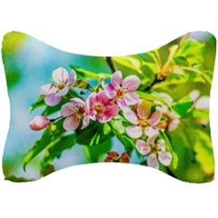 Crab Apple Flowers Seat Head Rest Cushion