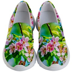 Crab Apple Flowers Kid s Lightweight Slip Ons by FunnyCow