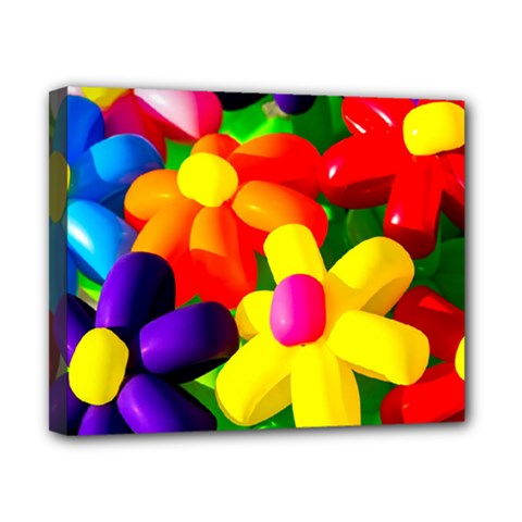 Toy Balloon Flowers Canvas 10  X 8  by FunnyCow