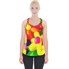 Toy Balloon Flowers Piece Up Tank Top by FunnyCow