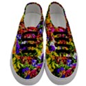 Viola Tricolor Flowers Men s Classic Low Top Sneakers View1