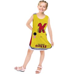 Kawaii Cute Tennants Lager Can Kids  Tunic Dress