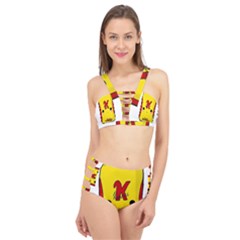 Kawaii Cute Tennants Lager Can Cage Up Bikini Set