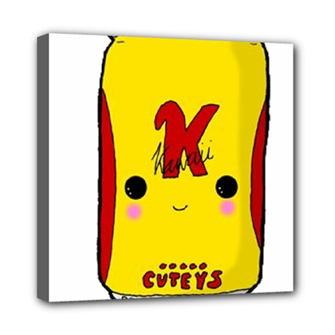 Kawaii Cute Tennants Lager Can Mini Canvas 8  X 8  by CuteKawaii1982