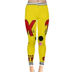 Kawaii Cute Tennants Lager Can Leggings  by CuteKawaii1982