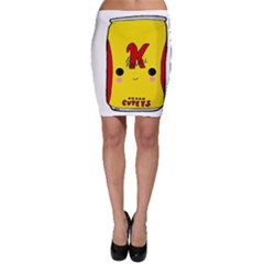 Kawaii Cute Tennants Lager Can Bodycon Skirt by CuteKawaii1982