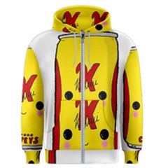 Kawaii Cute Tennants Lager Can Men s Zipper Hoodie