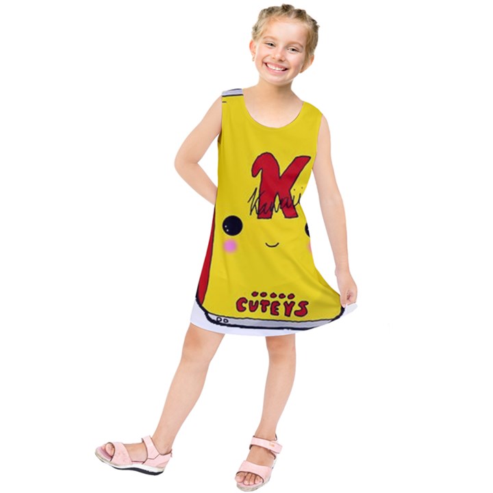 Kawaii cute Tennants Lager Can Kids  Tunic Dress