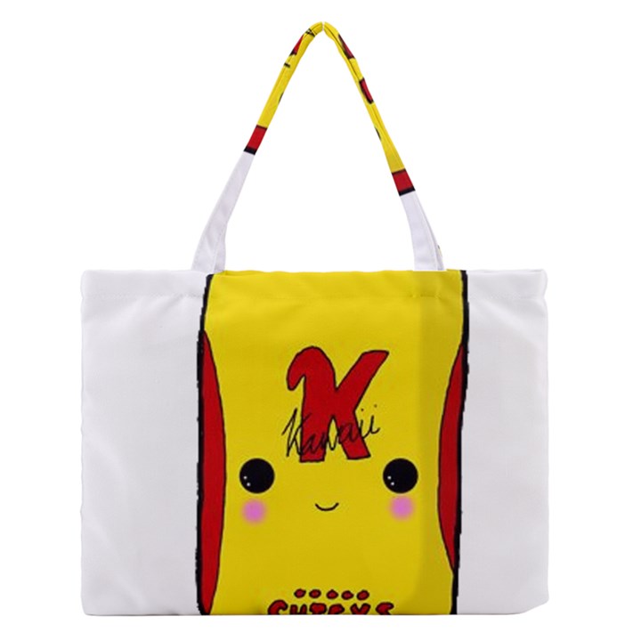 Kawaii cute Tennants Lager Can Zipper Medium Tote Bag