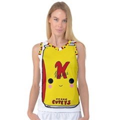 Kawaii Cute Tennants Lager Can Women s Basketball Tank Top by CuteKawaii1982