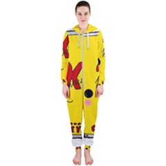 Kawaii Cute Tennants Lager Can Hooded Jumpsuit (ladies) 