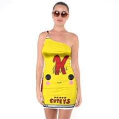 Kawaii Cute Tennants Lager Can One Soulder Bodycon Dress by CuteKawaii1982