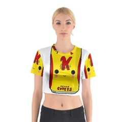 Kawaii Cute Tennants Lager Can Cotton Crop Top by CuteKawaii1982