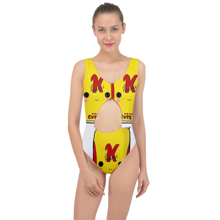 Kawaii cute Tennants Lager Can Center Cut Out Swimsuit