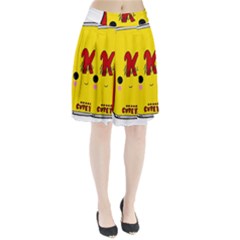 Kawaii Cute Tennants Lager Can Pleated Skirt by CuteKawaii1982