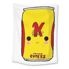 Kawaii Cute Tennants Lager Can Medium Tapestry