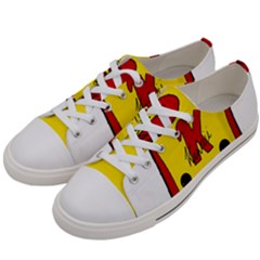 Kawaii Cute Tennants Lager Can Women s Low Top Canvas Sneakers by CuteKawaii1982