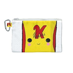 Kawaii Cute Tennants Lager Can Canvas Cosmetic Bag (medium) by CuteKawaii1982